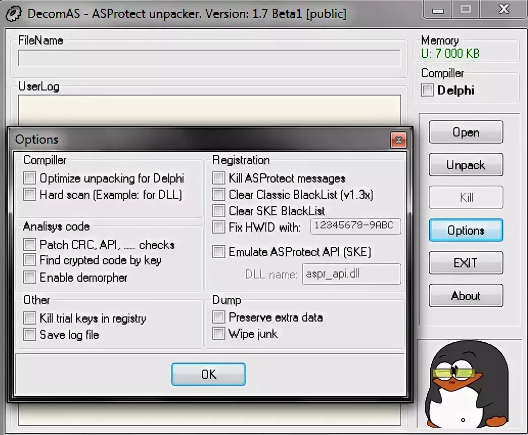 (DecomAS) ASProtect Unpacker